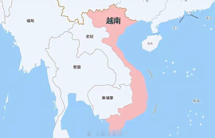 看到一条关于越南的精准评论：披着美国的皮，做着中国的梦，干着印度的事。