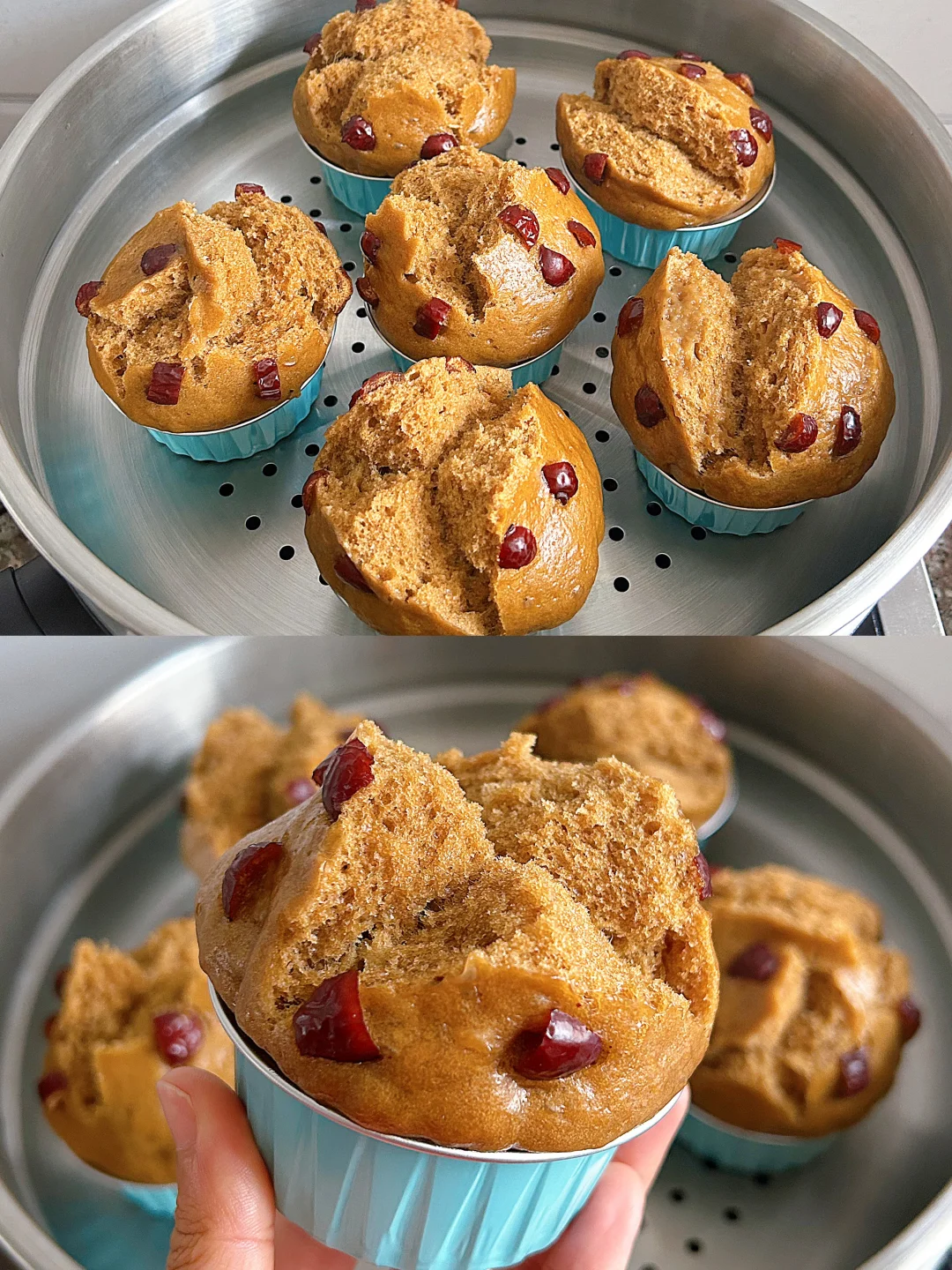 零失败的红糖发糕，个个开花，锁死这个配方