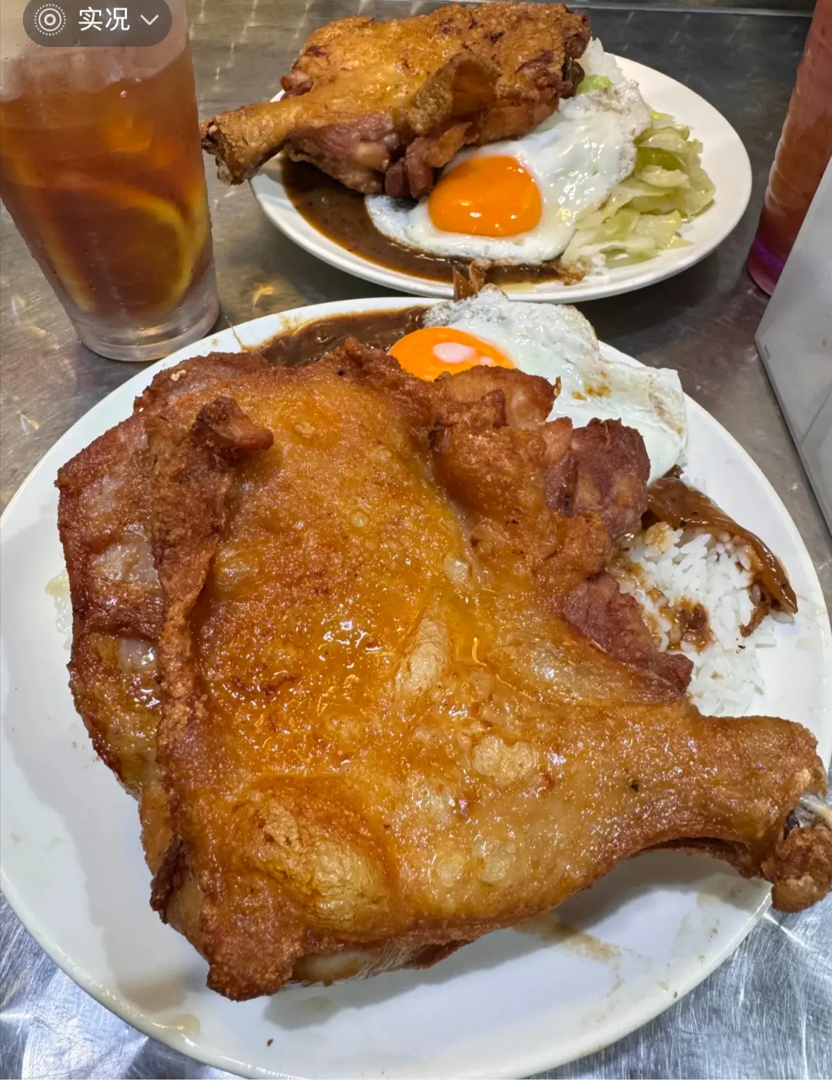 这个鸡腿好大啊，肯定好吃吧