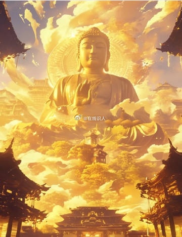佛光普照，照破一切黑暗，光明显现，平安、吉祥、四喜、五福、七财不待祈求就可源源而