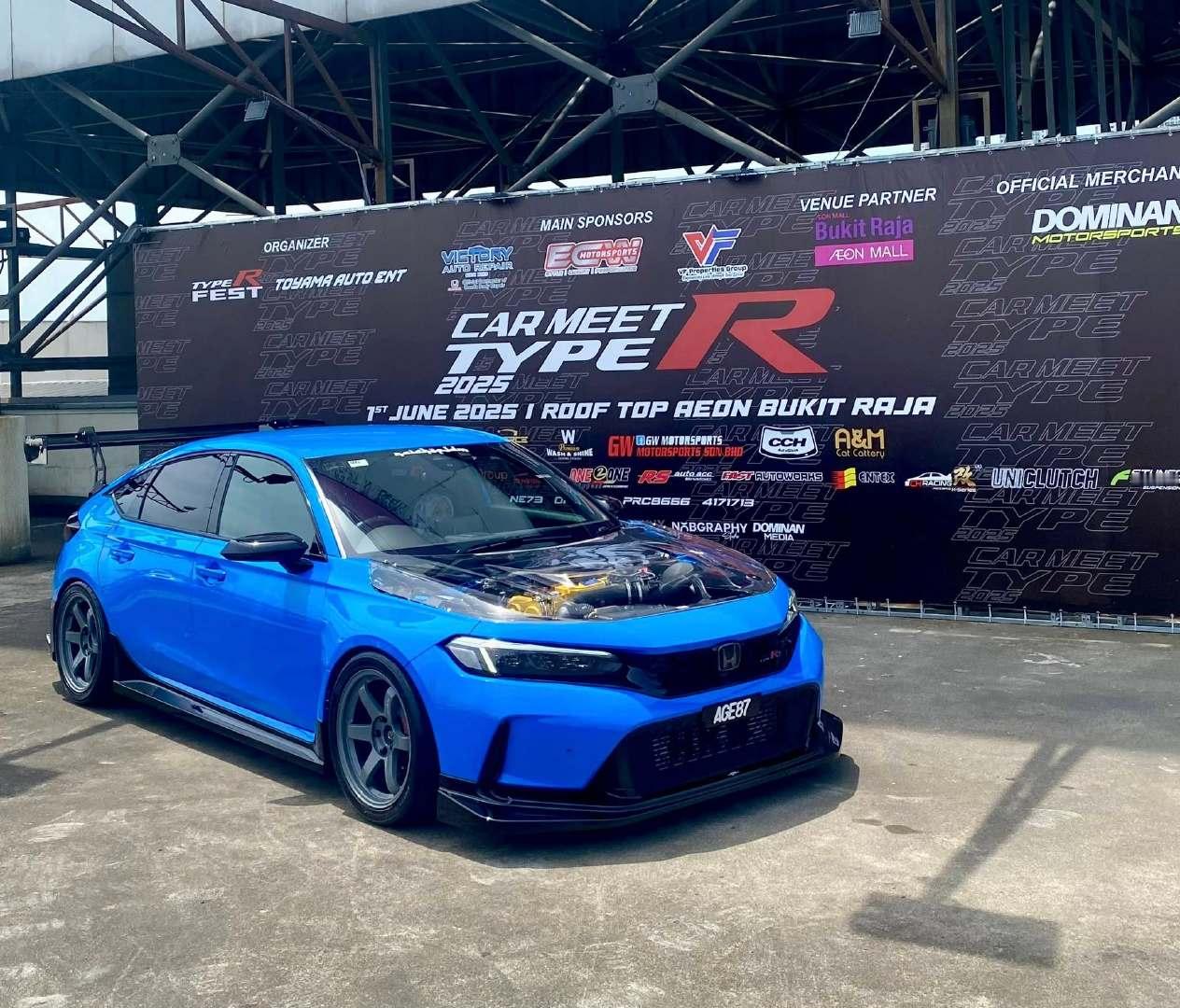 透明机盖本田思域TypeRFL5VTEC​​​