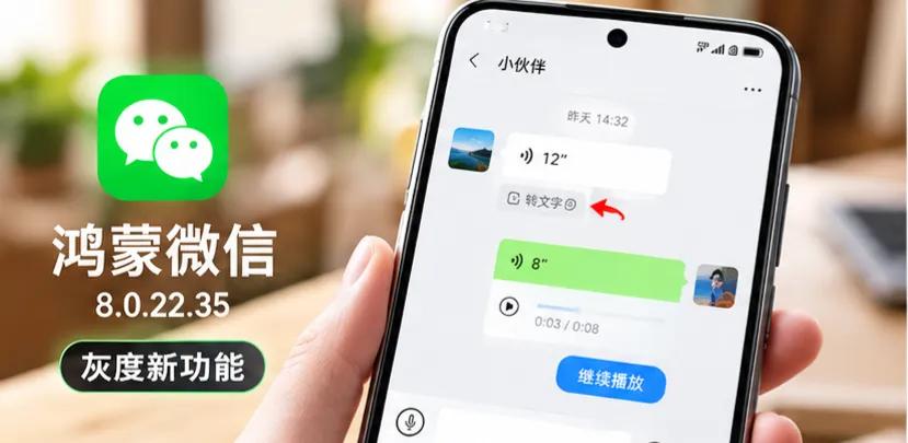鸿蒙微信又偷偷更新了！不用升级，十几个新功能来了鸿蒙微信这段时间的更新速度是真