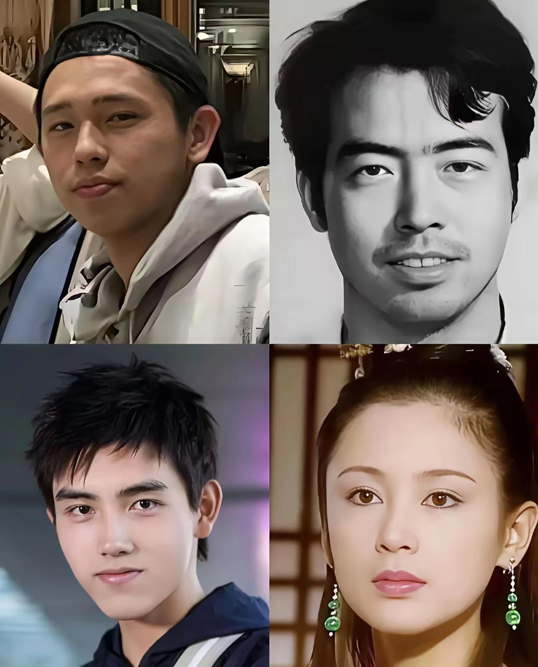 看陈飞宇和他哥就知道，基因这东西真偏心。俩兄弟往那一站，明眼人都能看出是一个模子