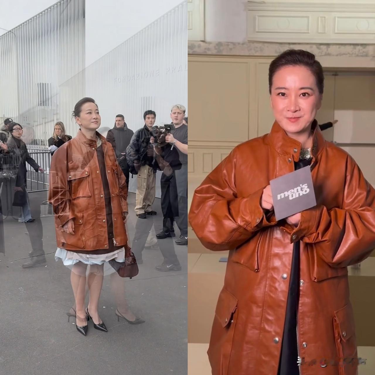 看了贾玲米兰时装周造型我特意问了我的造型师朋友，为什么这次造型，贾玲要非要把