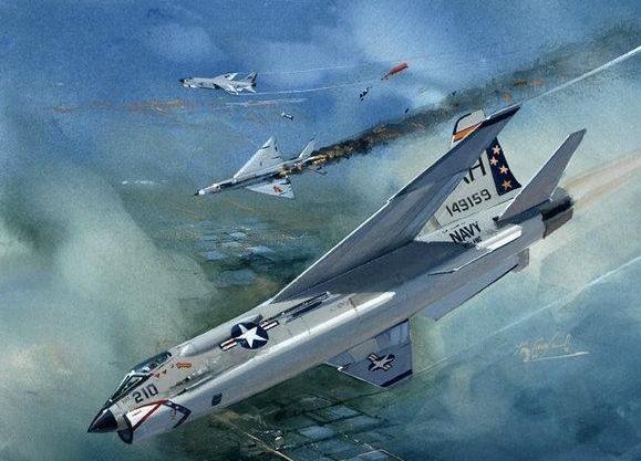 1973年11月28日，美军一架RF-4C侦察机入侵苏联领空，苏军飞行员叶利谢耶