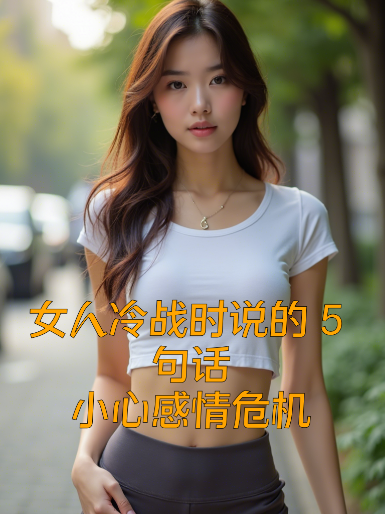 女人冷战时说的5句话，小心感情危机