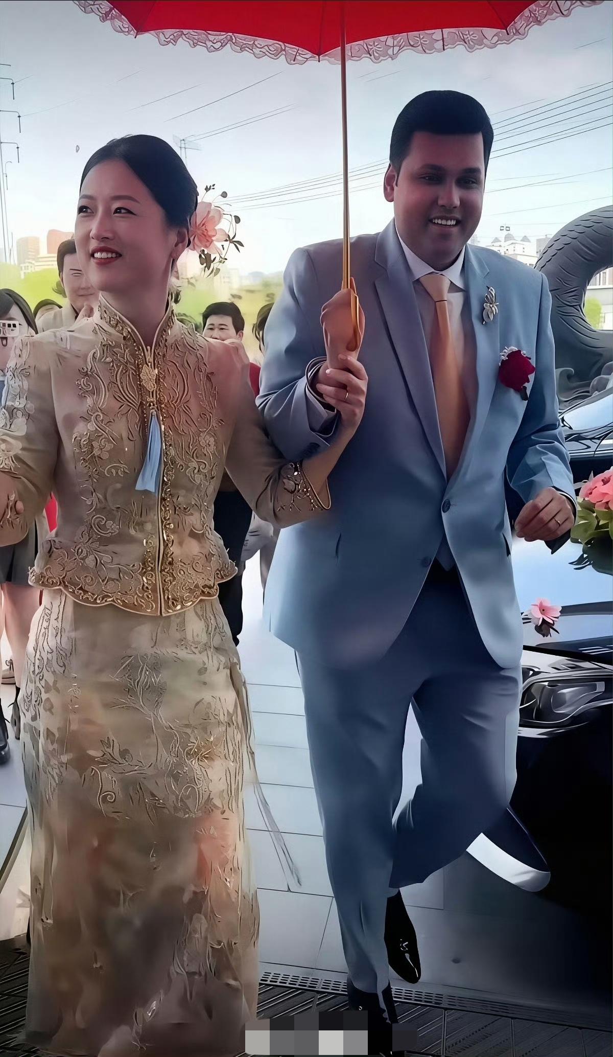 安徽女孩小棠今年春天和这个印度商人举办了盛大的婚礼，为什么漂亮的女孩都愿意选择嫁