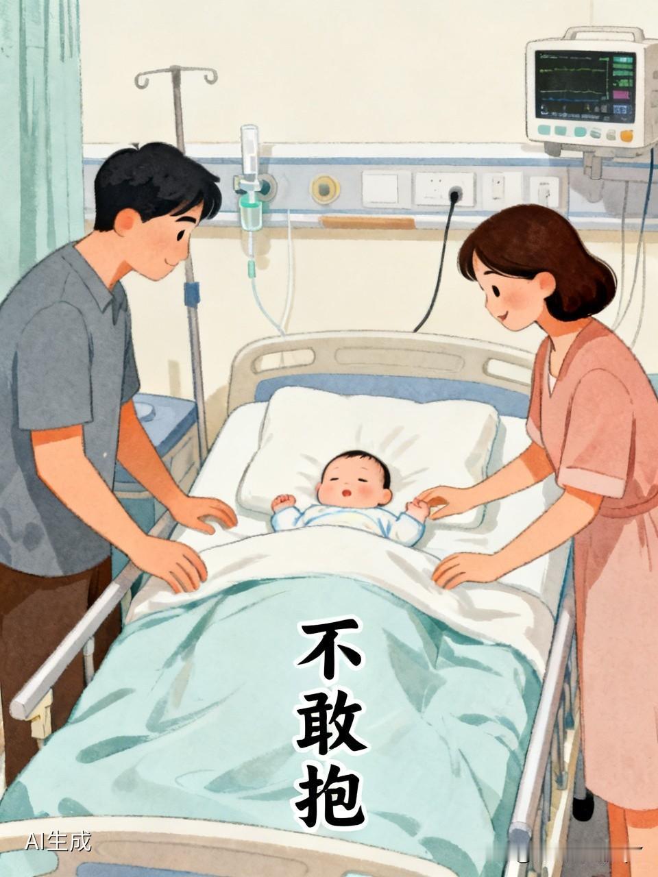 有一对小夫妻在医院生孩子，出院的时候，护士问他们：“你们俩谁来抱孩子？”妻子说