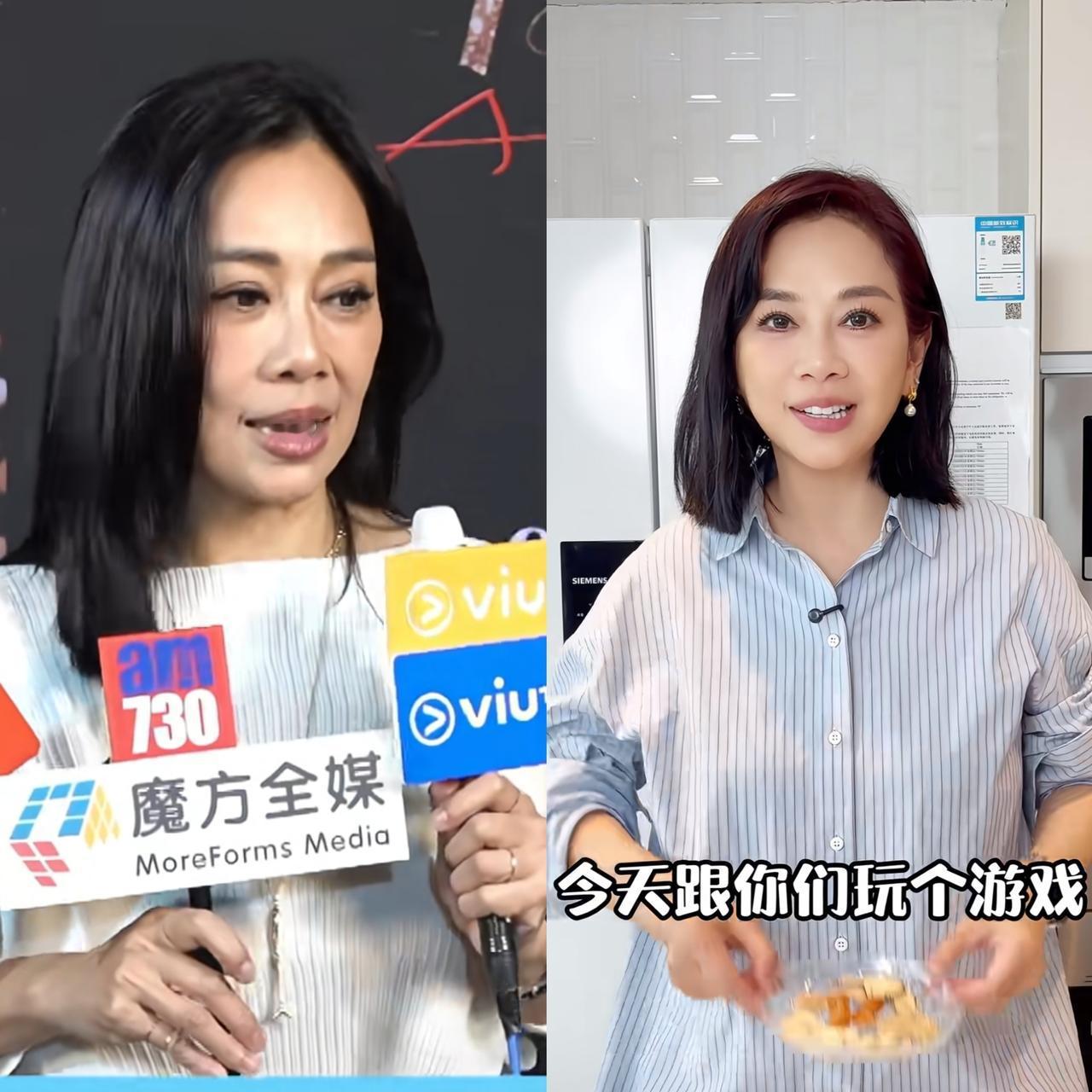 没有人告诉陈松伶吗？女人年龄大了，太瘦真的不好看啊！你看陈松伶被她老公张