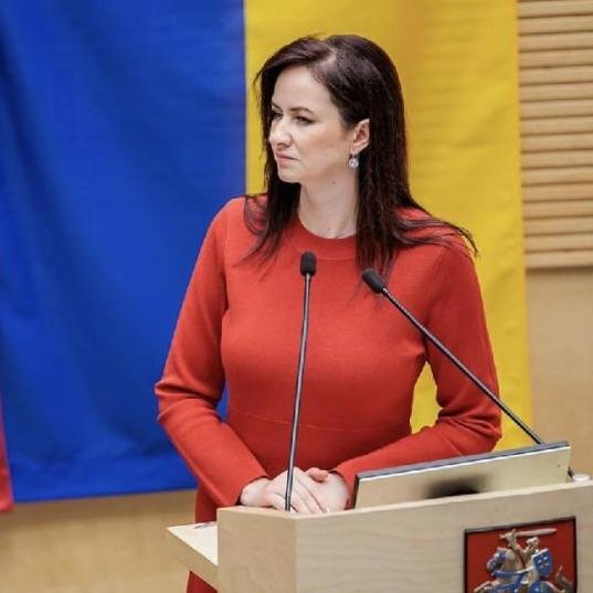 立陶宛美女总理向中国认错据俄罗斯媒体报道，立陶宛新任美女总理鲁吉涅涅接受采访