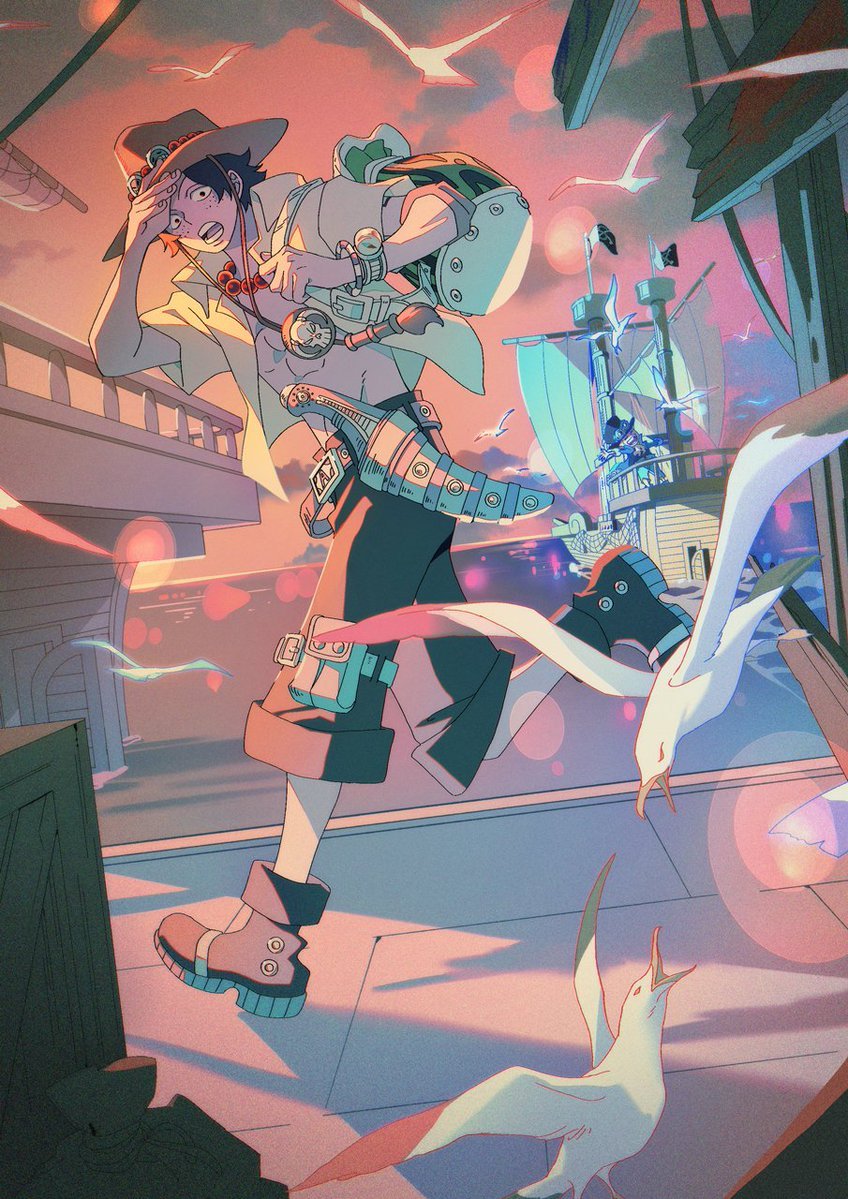 2026年新年第一天！也是艾斯生日🎂生日快乐！好哥哥！官方贺图！海贼王2025