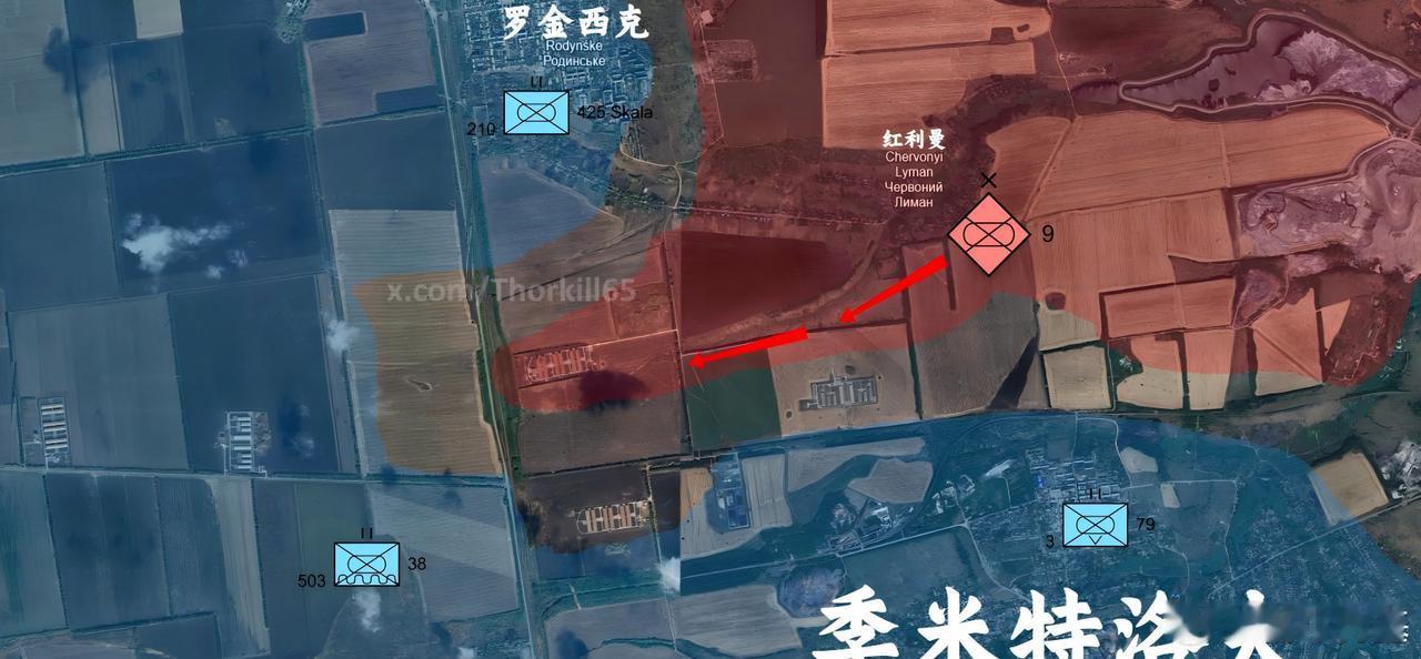 俄军第9海军步兵旅与乌克兰多个部队为争夺罗金西克附近的养猪场旧址激战近一个月来