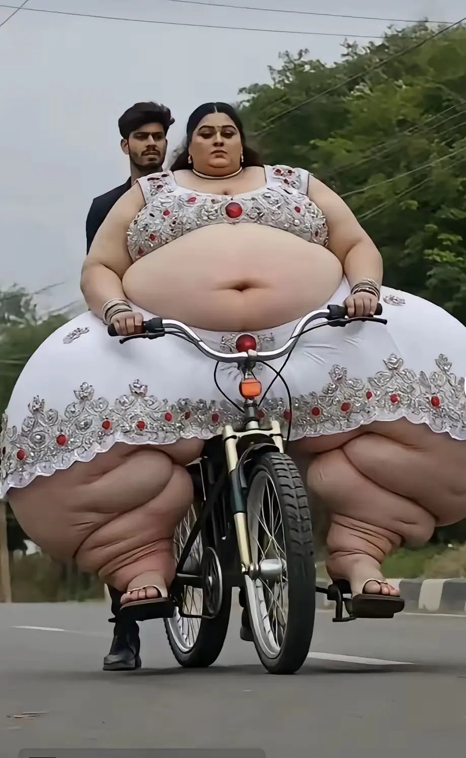 什么牌子的自行车🚲？这个广告策划不错👌