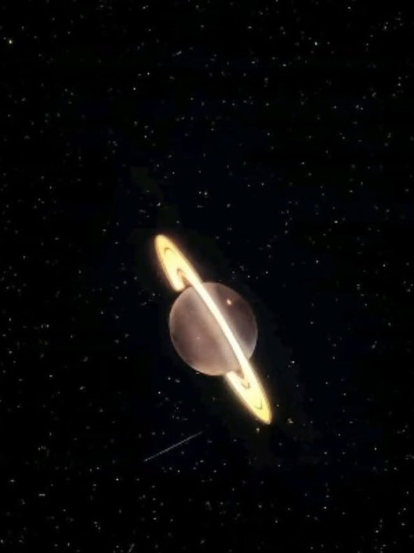 韦伯望远镜拍到的土星​​​