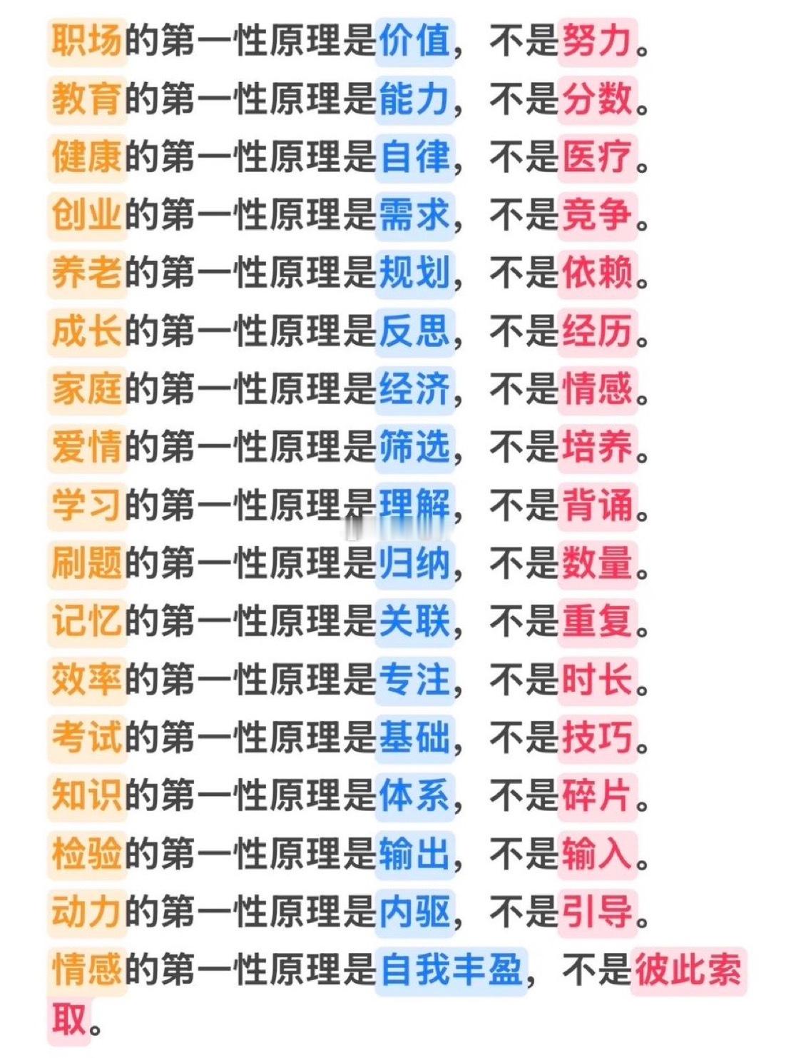 第一性原理具象化​​​