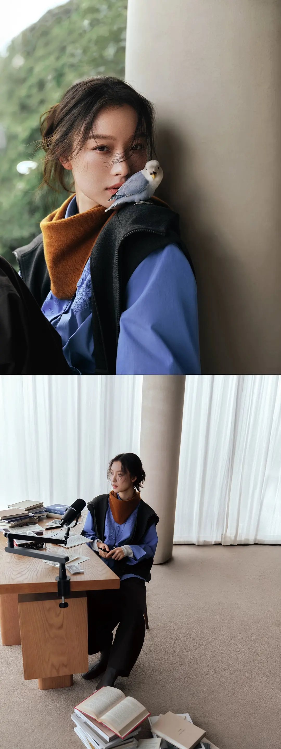 倪妮简直就是质感的代名词很高级很松弛温柔​​​