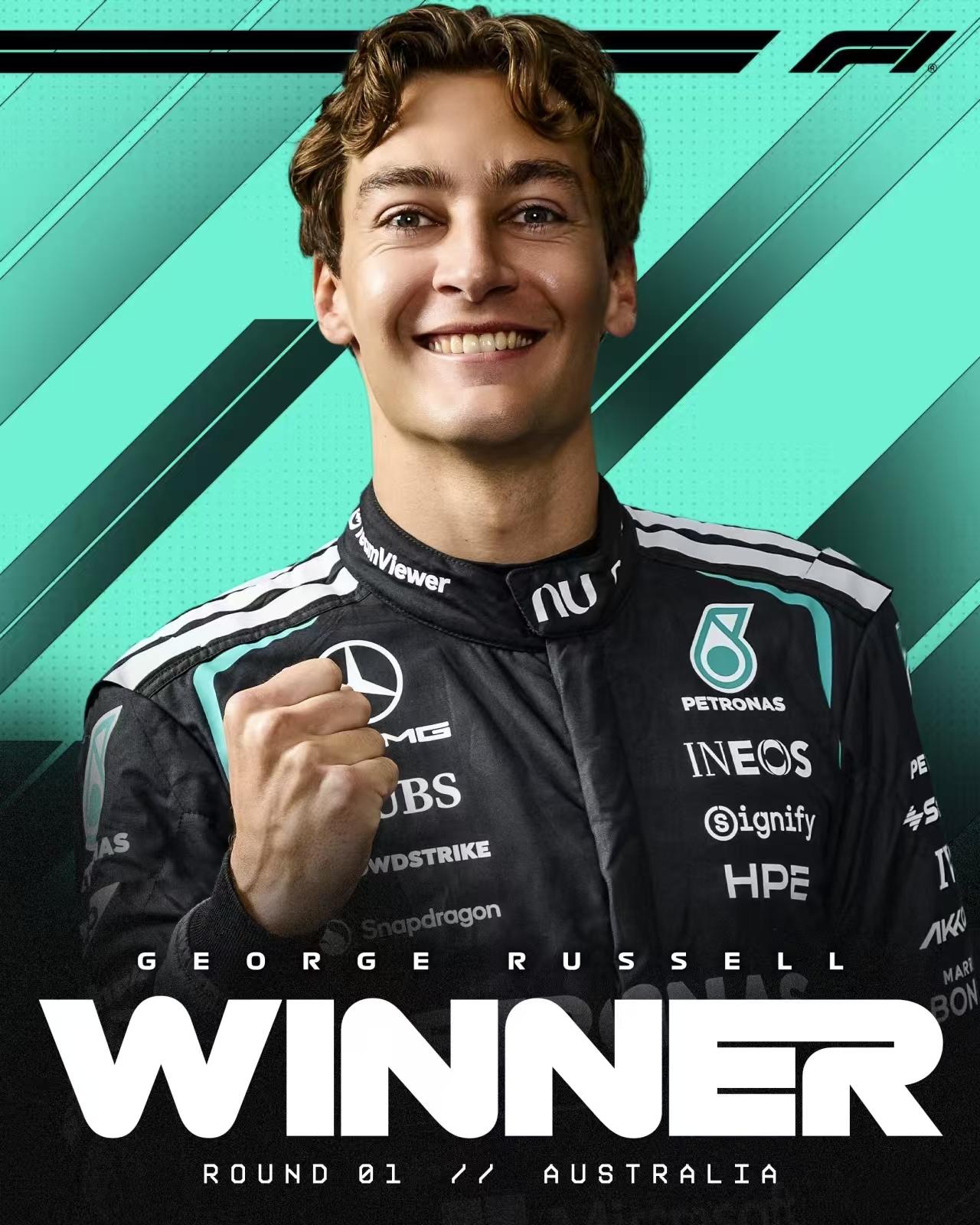 F1澳大利亚站：包揽冠亚！梅奔笑了，法拉利到手胜利飞了，迈凯伦天崩开局作为新世