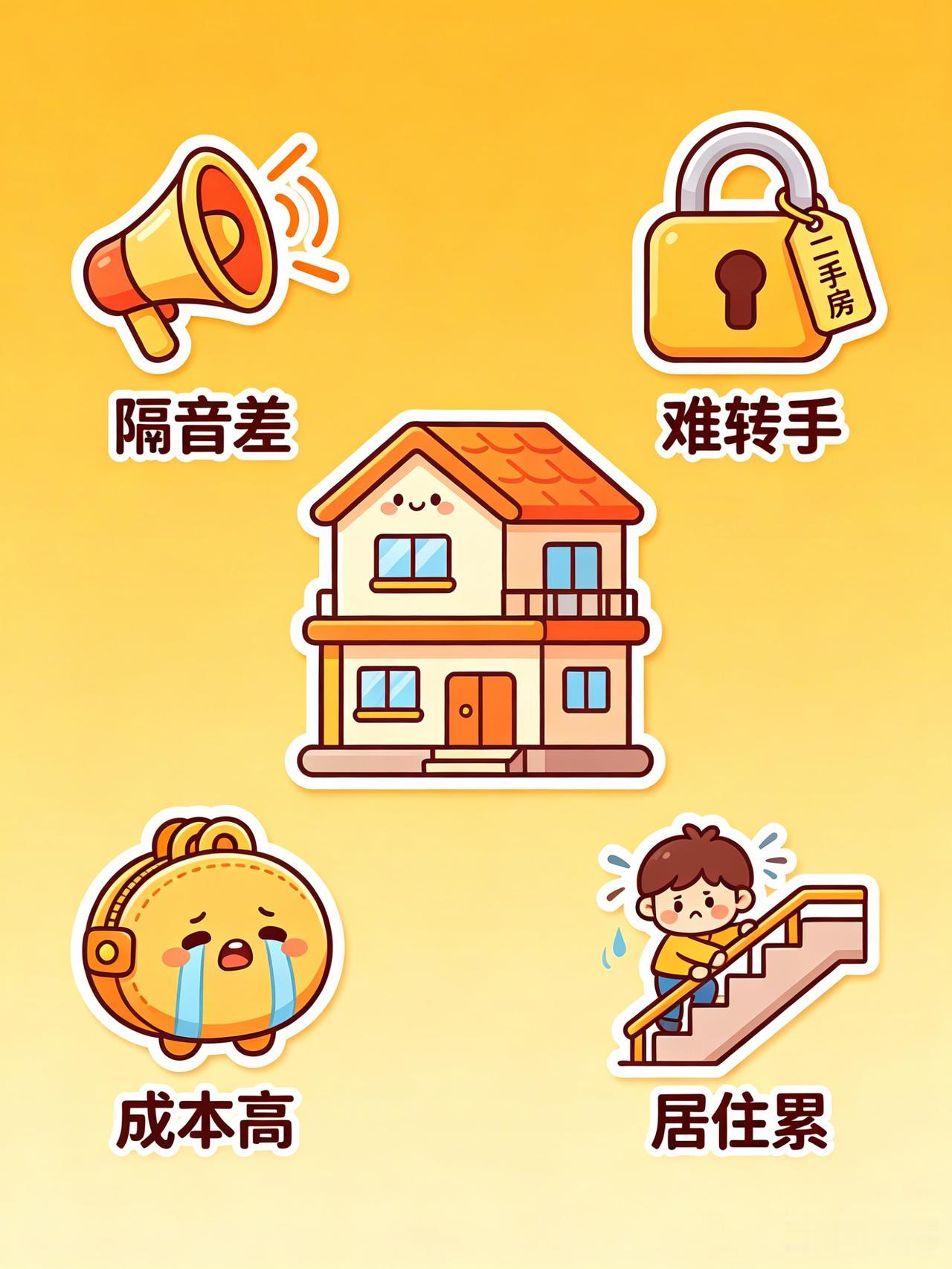当年抢着买的复式楼，如今挂牌一年无人问津！4个硬伤太现实！！早些年复