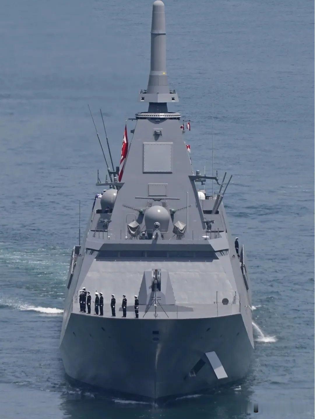 日本海自长良号护卫舰服役，精简人员最大化作战能力！日本最上级护卫舰日本长良号护卫