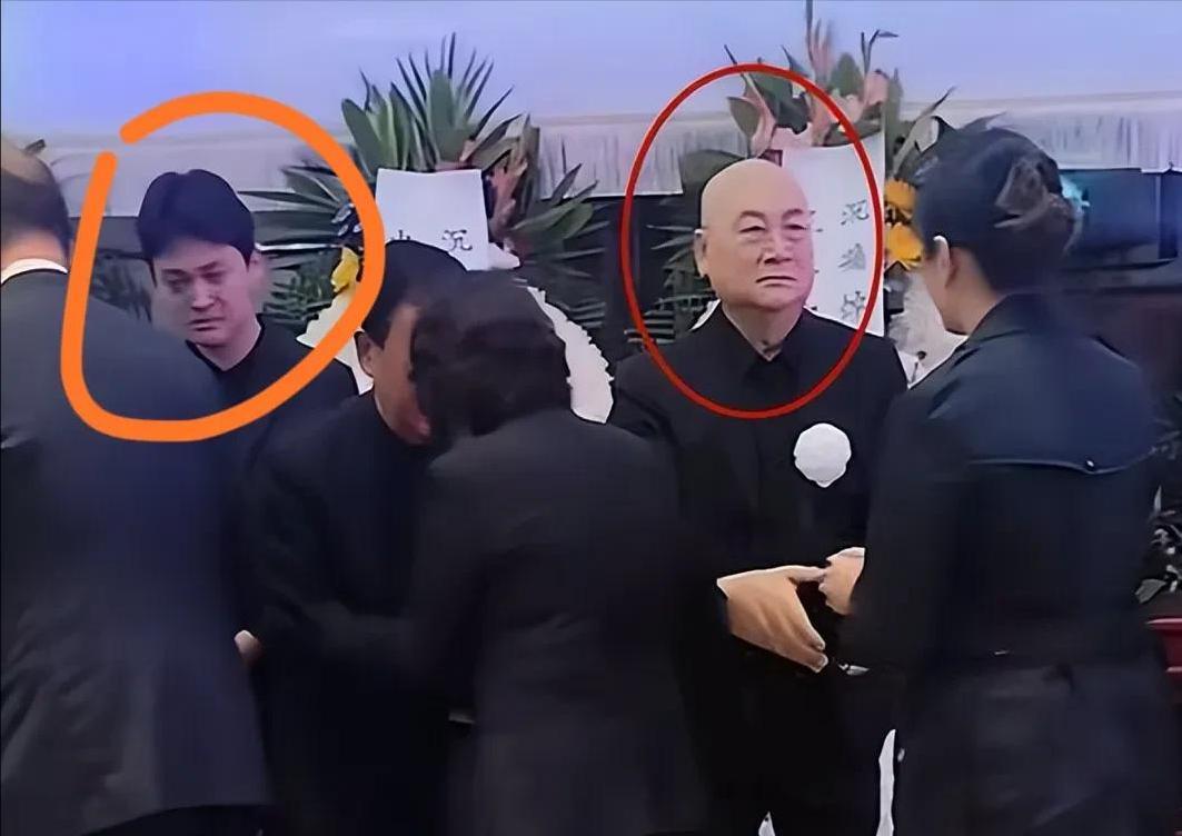 陈丽华葬礼家族最神秘的长孙(赵勇之子)罕见公开亮相，送别最疼他的奶奶。首
