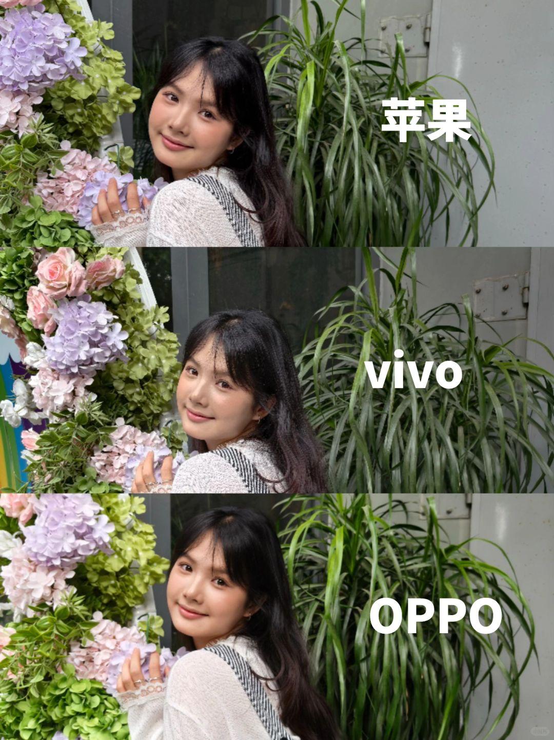 ⏰对比顺序：iPhone16Pro-vivoX200s-OPPOF