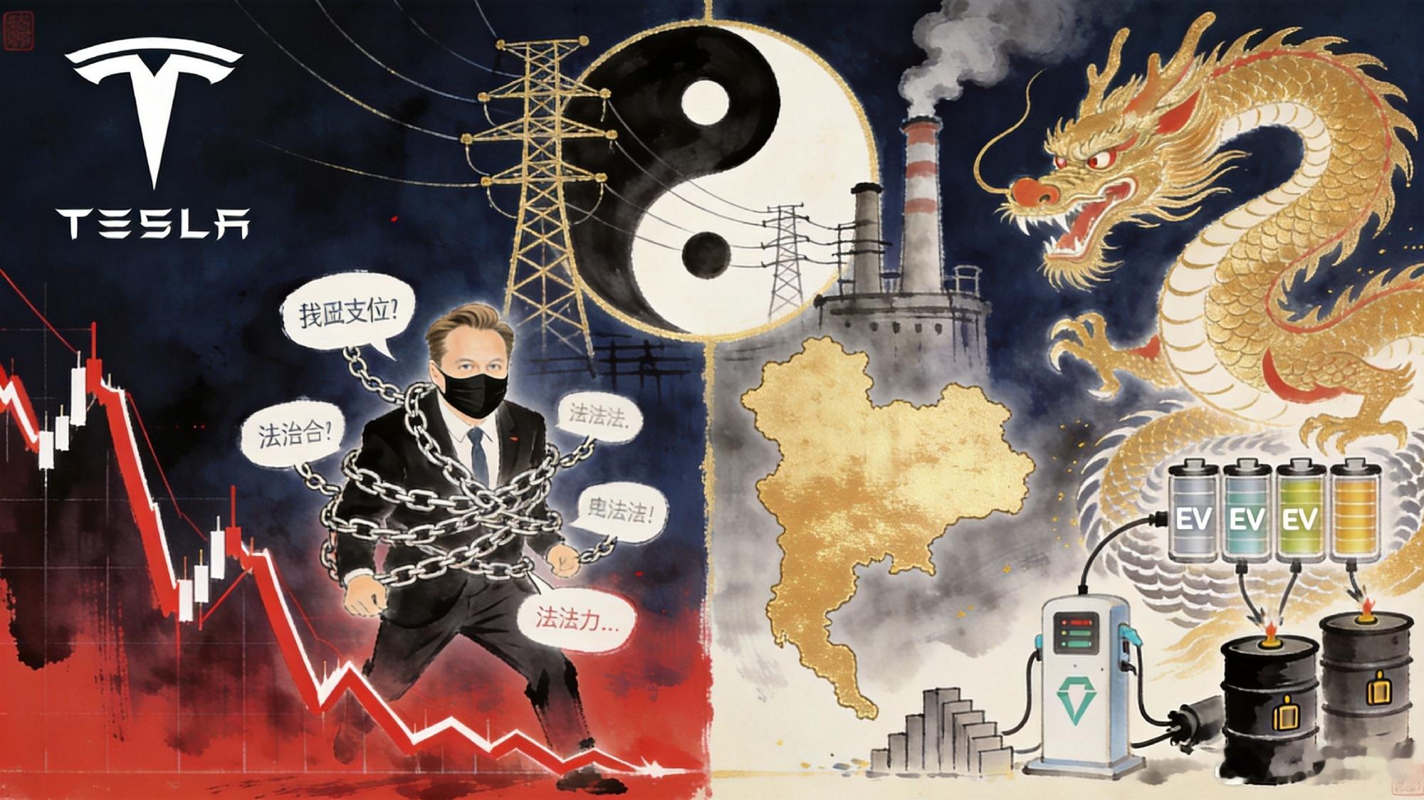 特斯拉跌麻了，全球第一个禁燃油车的国家出现了  很多人可能没注意到，今...
