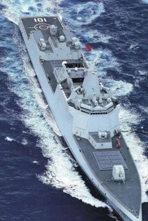 055大驱在世界属于什么水平？这么说吧，有16艘055的时候，地球上没有国家想跟