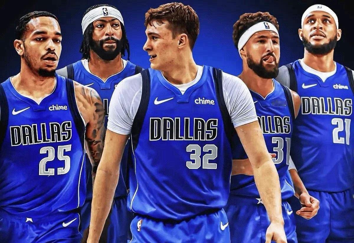 独行侠阵容让我又开始佩服基德是个好教练！记得东契奇＋欧文＋加福德＋PJ组合也是也