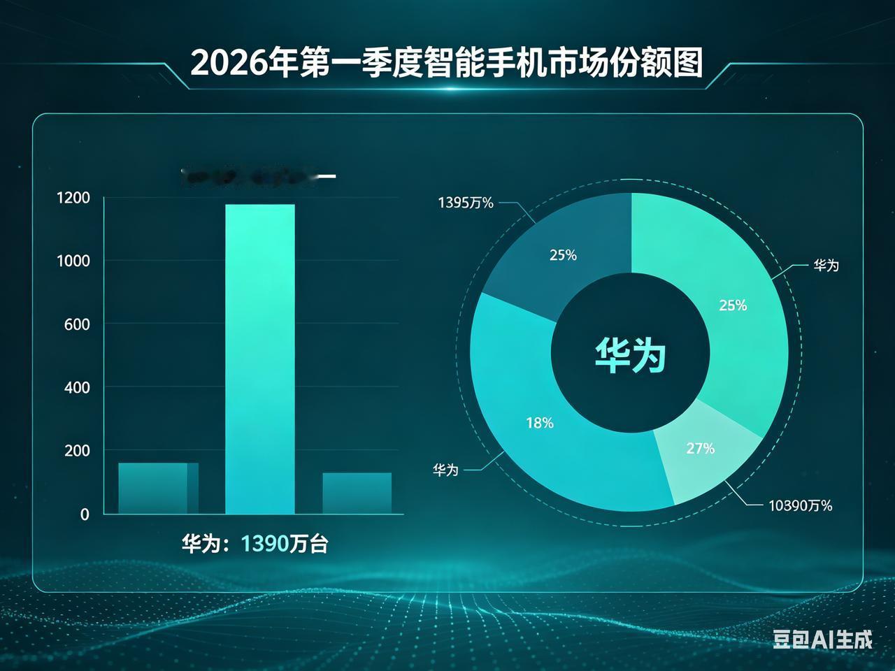 苹果出货暴增42%，华为还是中国第一。2026年一季度中国手机市场：华为