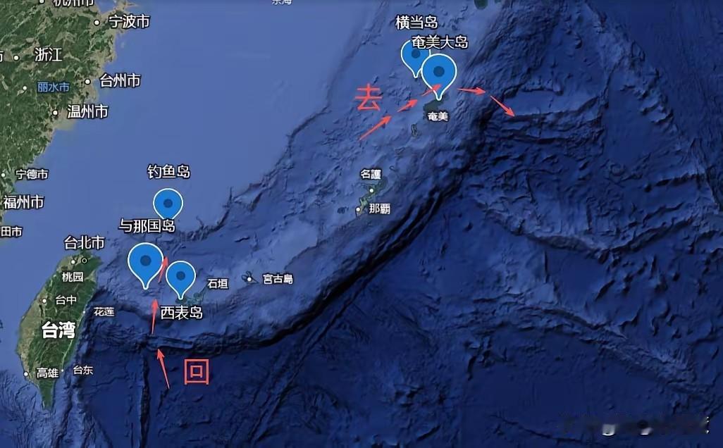 解放军133编队返航，来回路线正好形成一个闭环。这就是对日本最严厉的警告！前