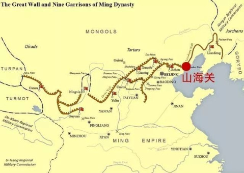 长城vv7 明长城的起止点是 山海关地图 长城汽车 山海关天气 天下