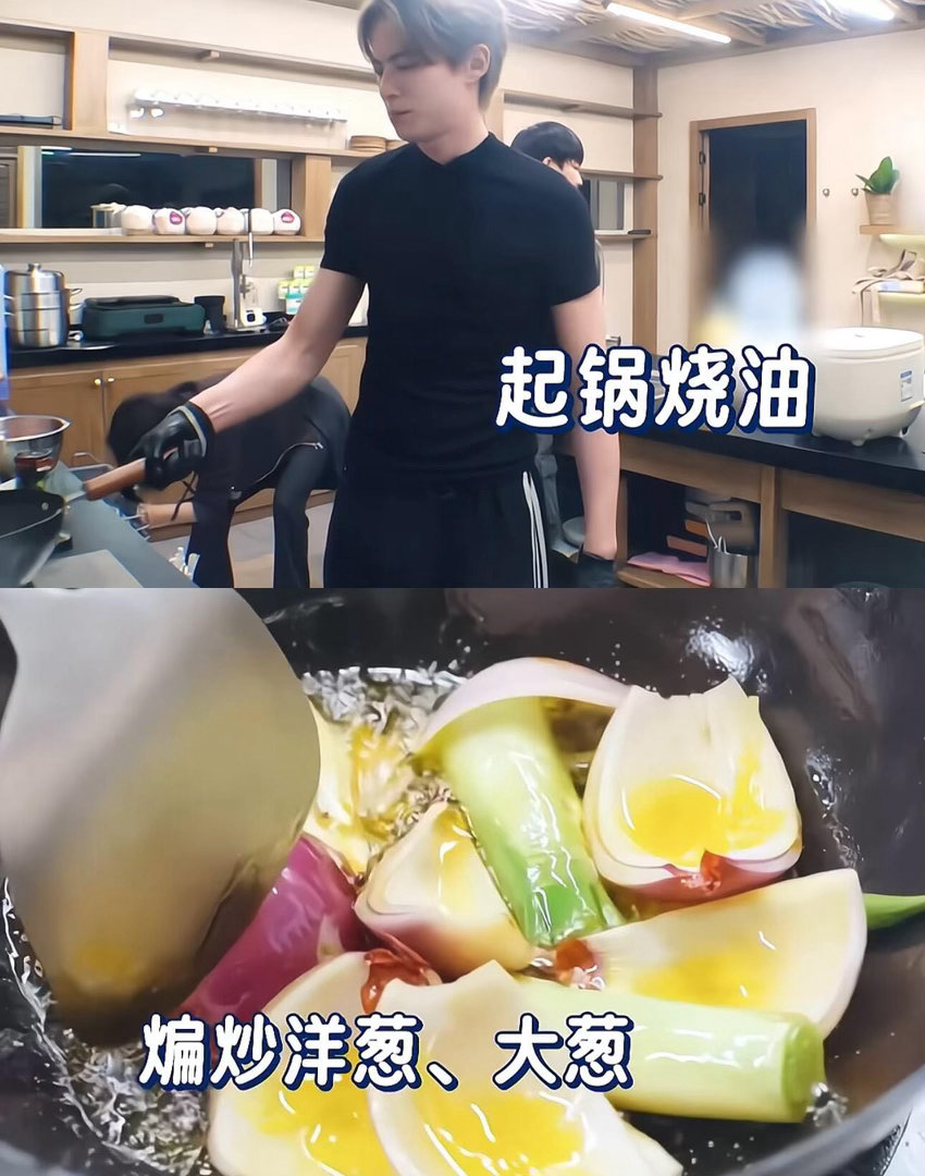 王鹤棣做演员做饭都精彩亲爱的客栈做演员行，做饭也行。腌制配菜炒底料，每步都熟练
