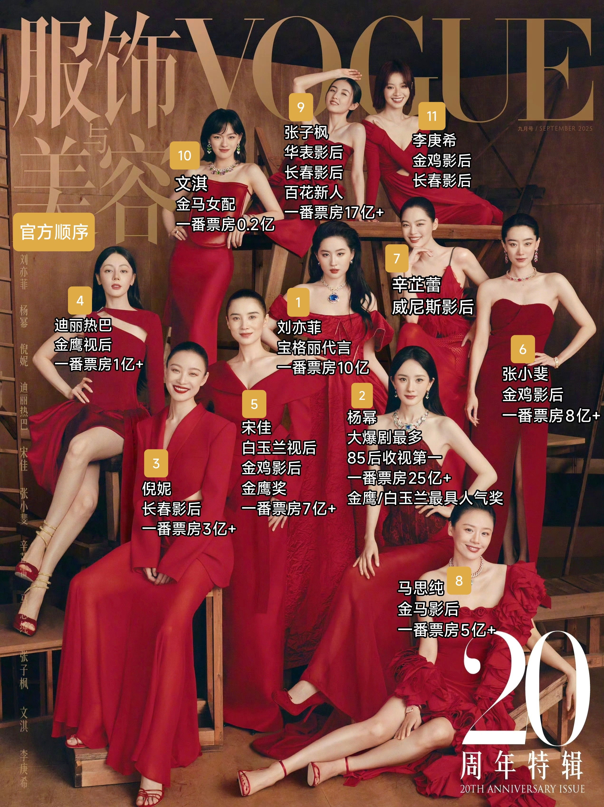 银十封面人物预告感觉刚刚才金九，又快到银十啦。杨幂又有呀？​​​