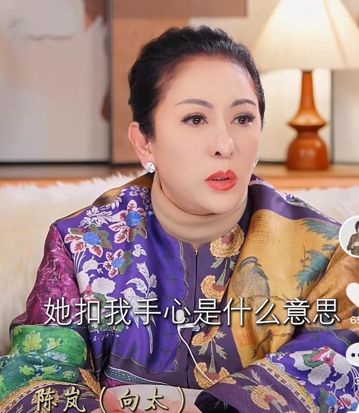 向太陈岚说：“我最讨厌的就是绿茶，曾经有一个不是很红的女星，她和向先生第一次见面