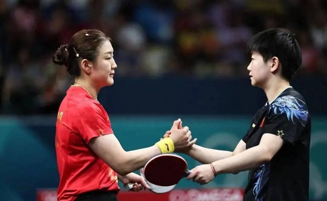 陈梦有个特质：莎莎不妨学学陈梦这个人，我发觉啊，什么冠军她都可以不要，但她一