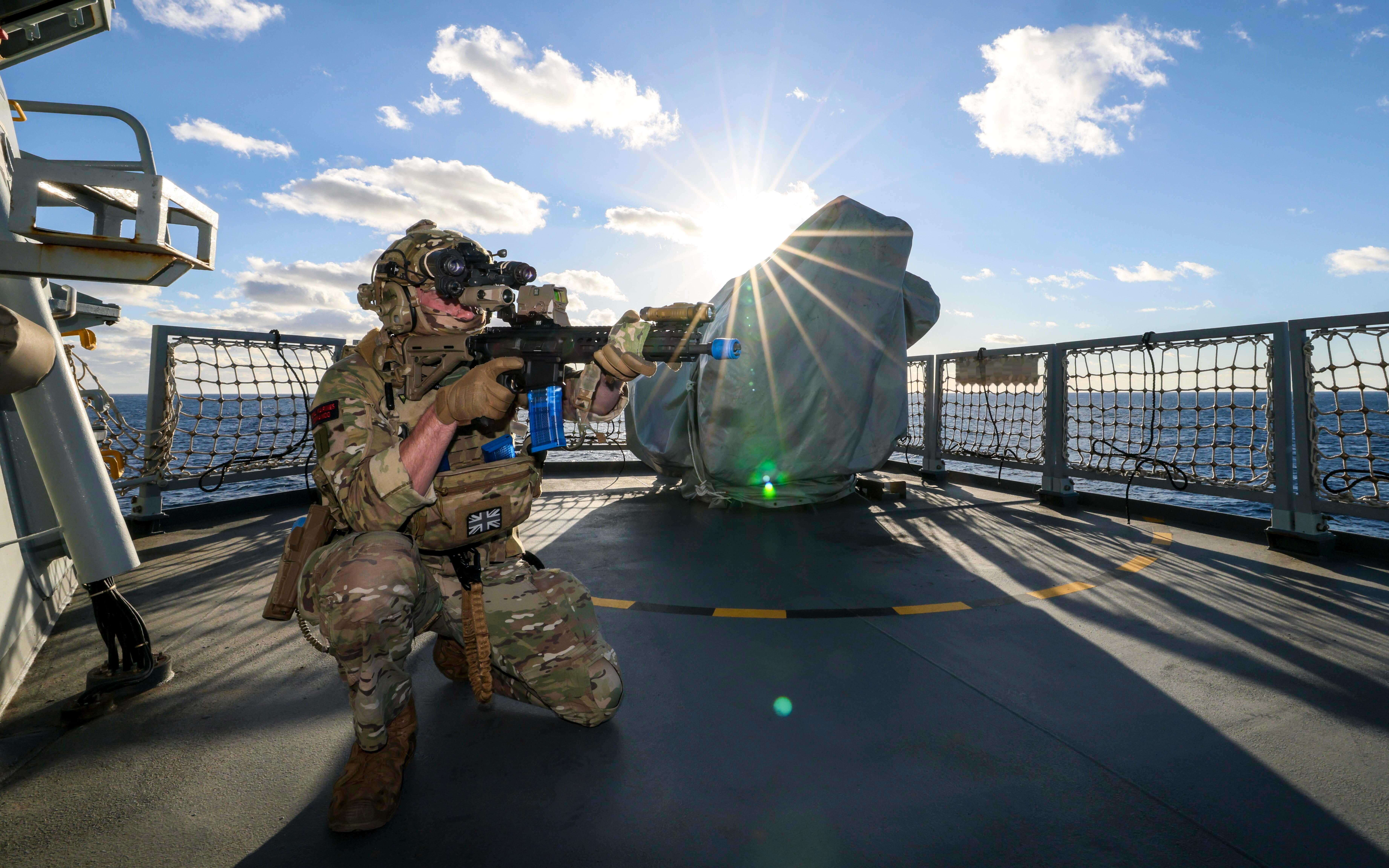 英国皇家海军陆战队第42突击队（J连）VBSS训练烽火问鼎计划