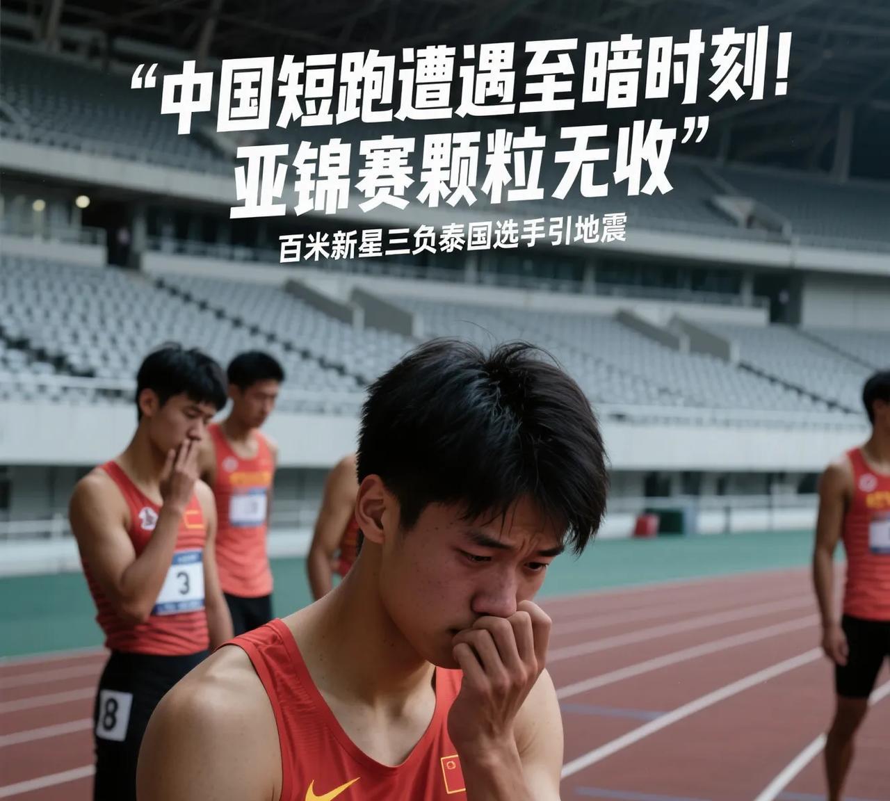 中国短跑遭遇至暗时刻！亚锦赛颗粒无收，百米新星三负泰国选手引地震【亚洲赛场遭遇