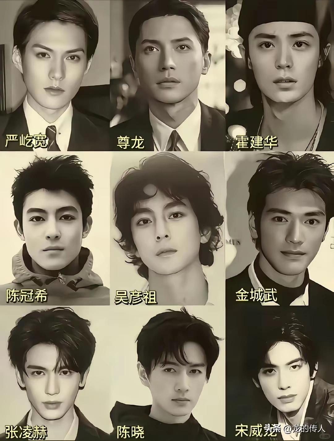 以前的帅哥一人是一张脸，现在的帅哥一窝一张脸，分不清，根本分不清[doge]