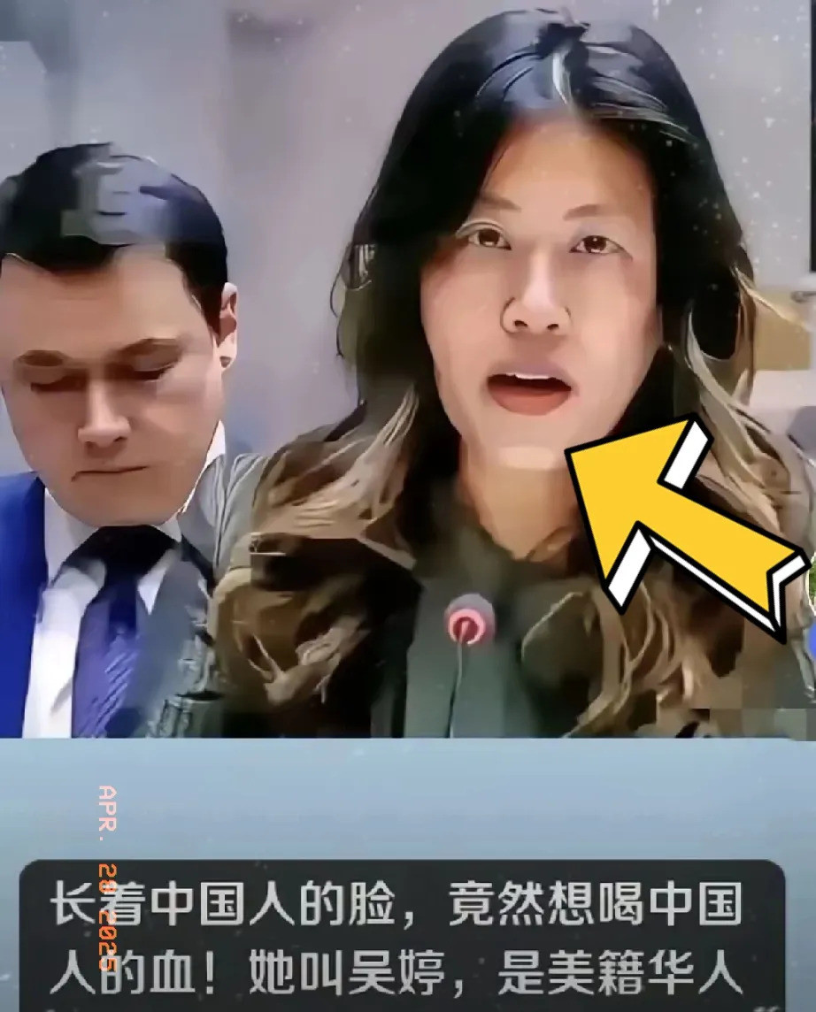 叛徒吴婷联合国上抹黑中国真让人火冒三丈！联合国大会上，一