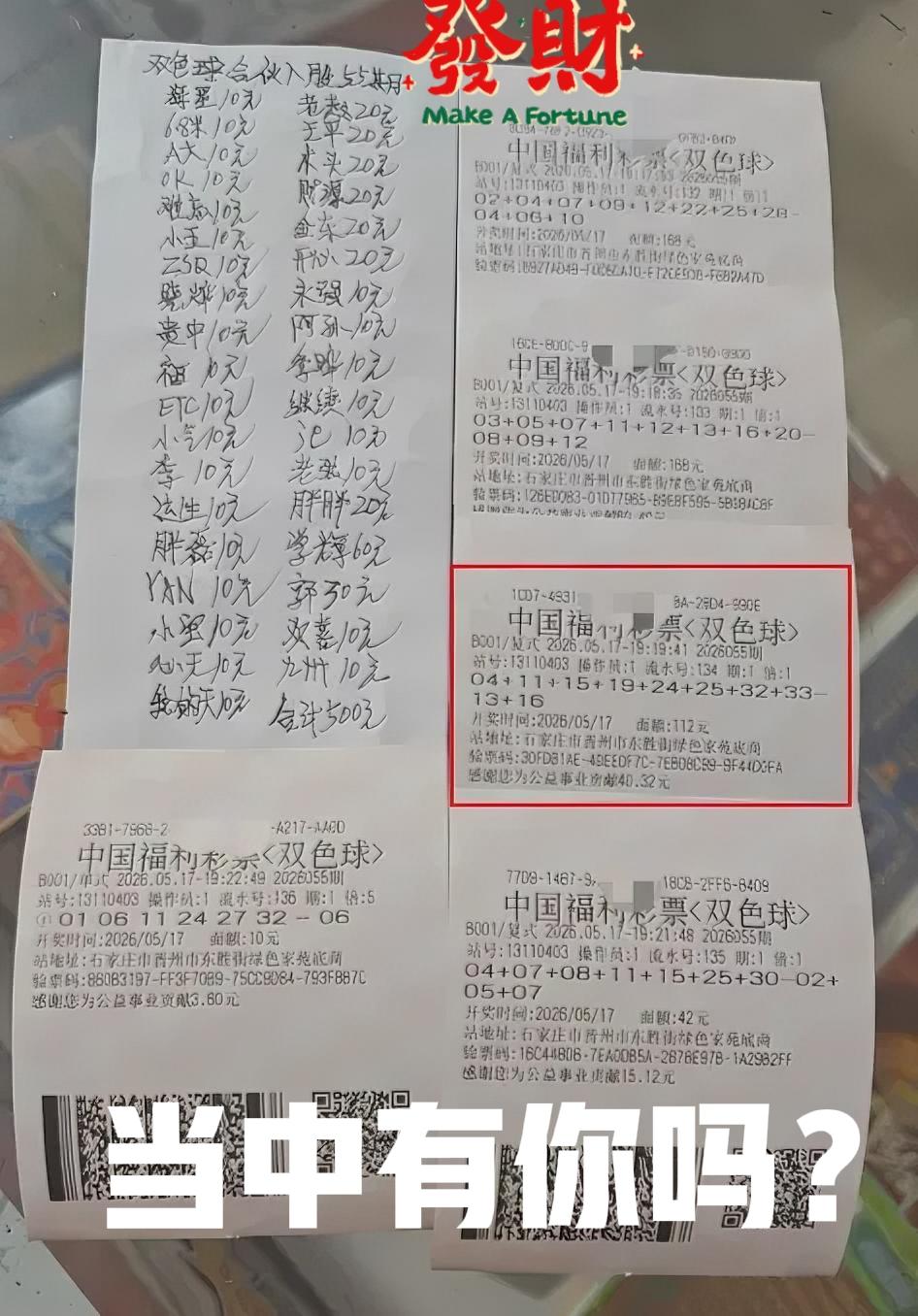 这份名单里，有你们的名字吗？税后奖金，每人至少可以分到20多万，真的是太幸运了！