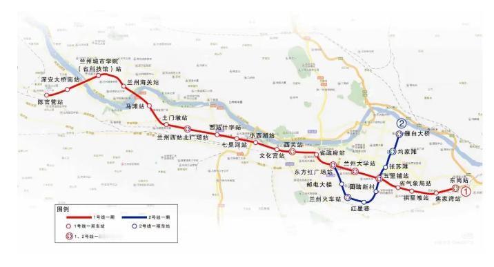 兰州的城市重心，实际上还是在黄河以南，你看地铁1号线就知道了，除了城市学院和海关