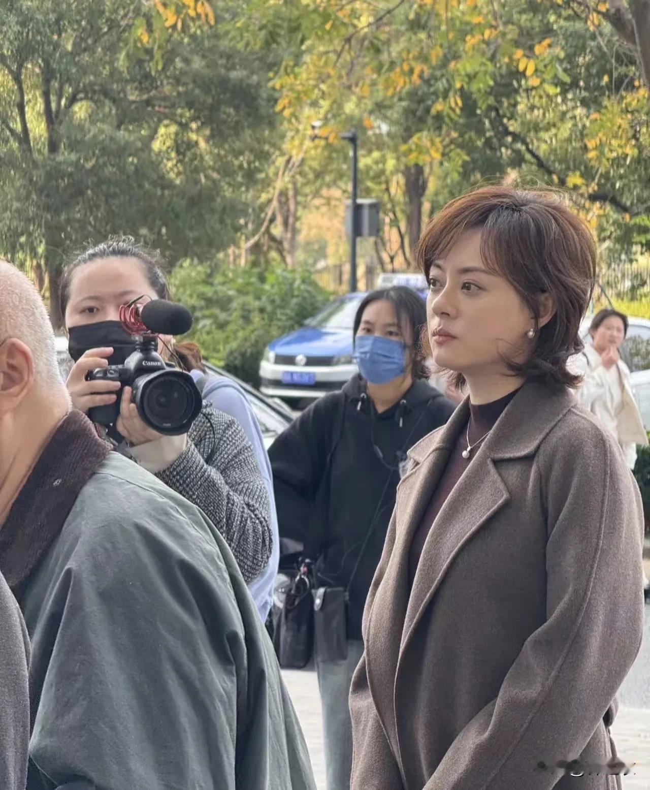 孙俪其实在普通人里还是算同龄状态不错的，因为她脸部除了发腮其它都还可以的。但