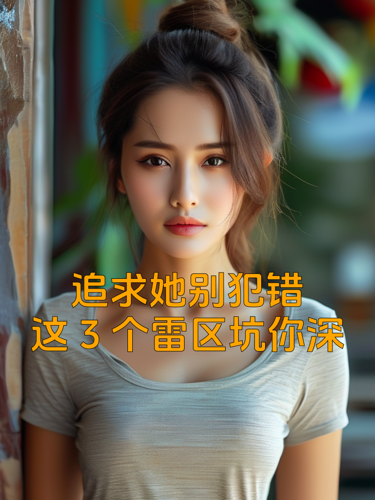 追求她别犯错，这3个雷区坑你深