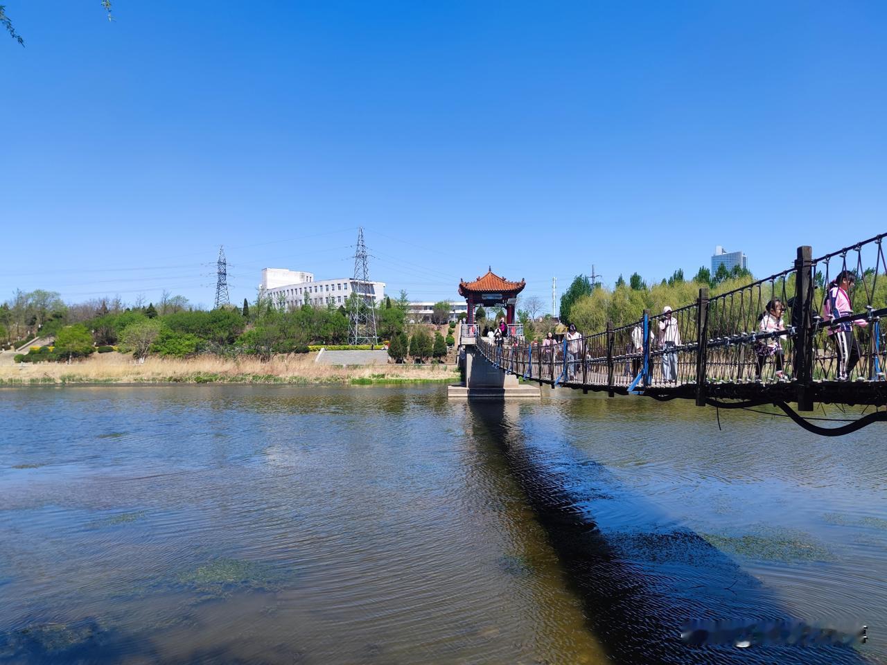 假期反向旅游不丢人，不磕碜，今天去女儿河湿地公园好多锦州本地人露营，聚餐，逛公园