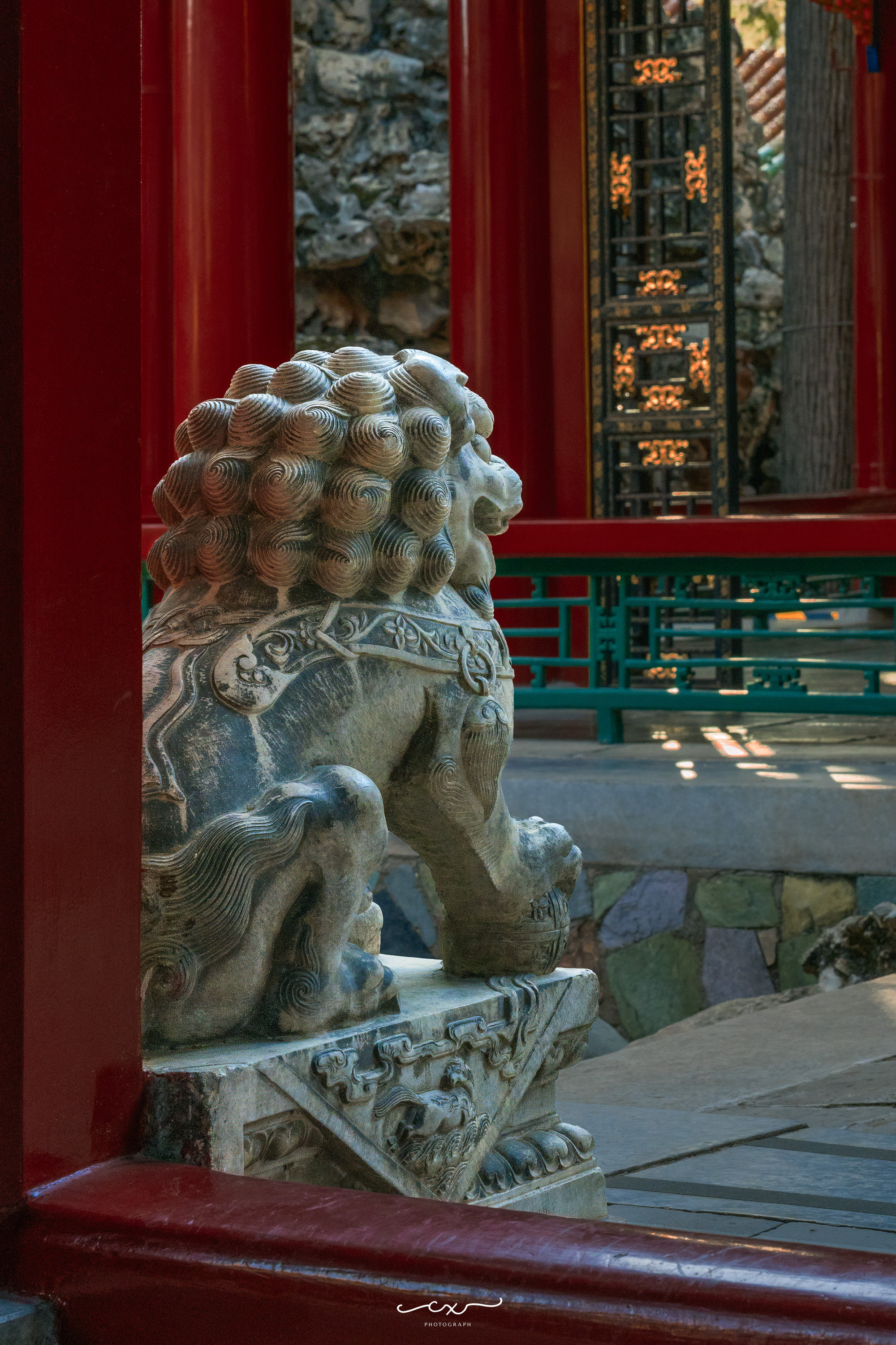 獨守一方山水詩境，深藏紫禁百年瑰寶。📍乾隆花園摄影