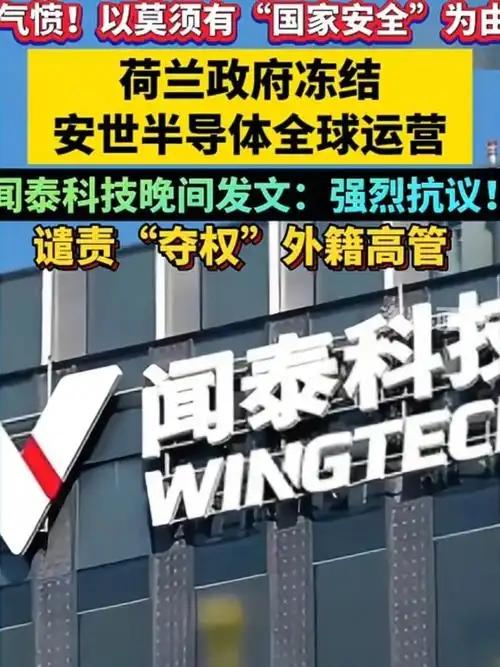 别以为中国的反制，只是一纸禁令这么简单！很多人以为我们禁止安世半导体出口，只是对