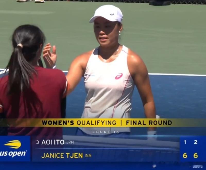 美网2025女单资格赛决胜轮🇮🇩Tjen6-1/6-2🇯🇵伊藤葵[3