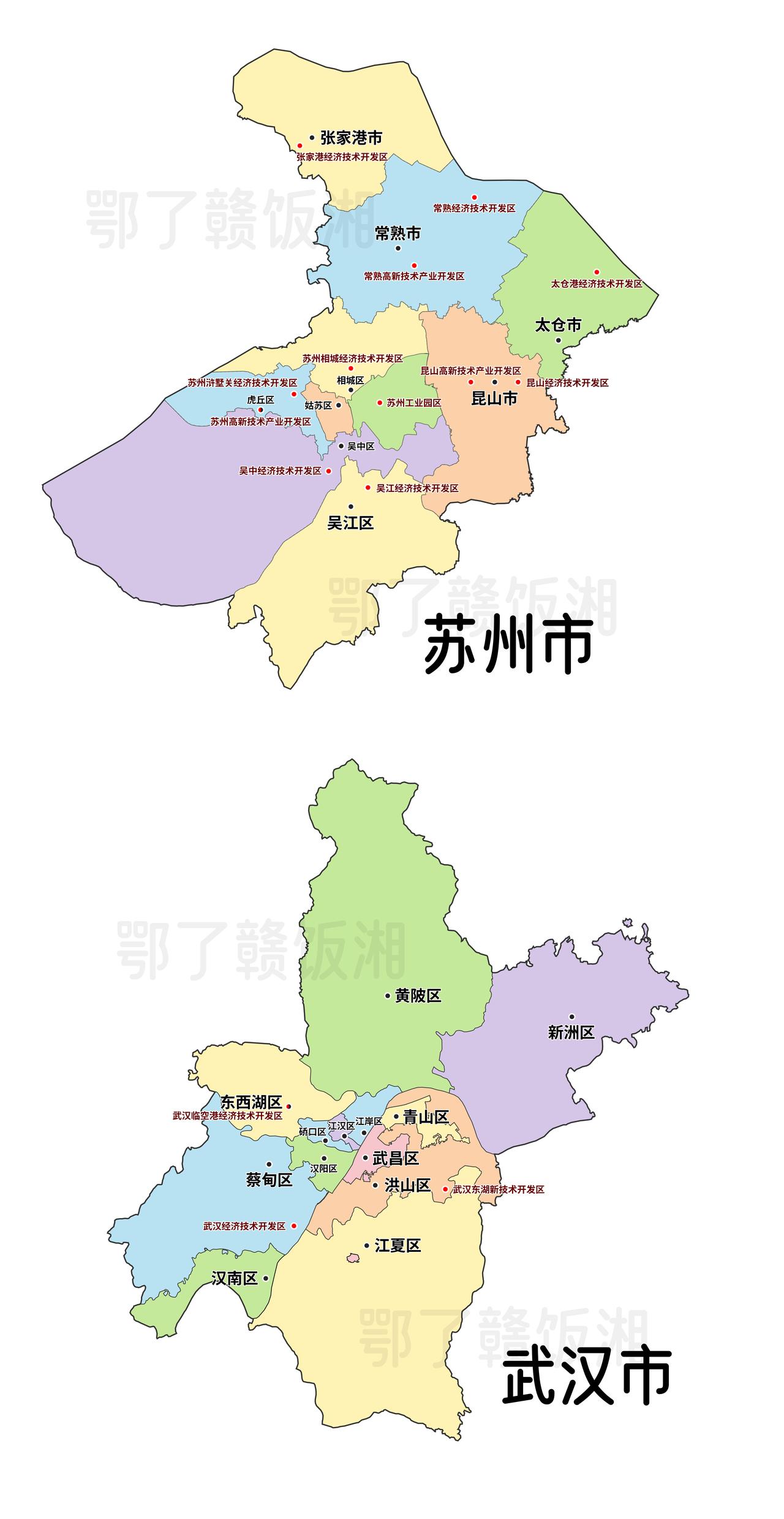 太意外？苏州12家国家级开发区，武汉才3家？真心被一组数据惊到了！苏州足足有
