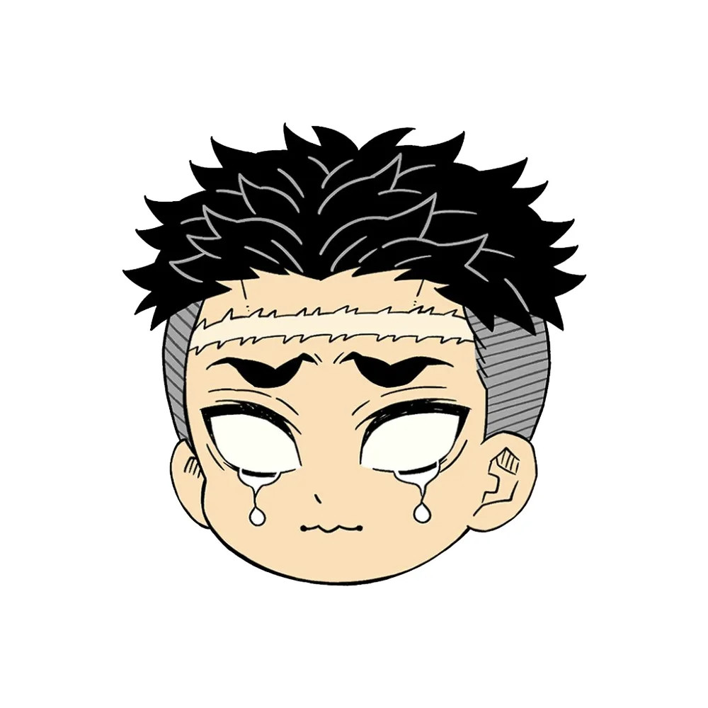 动漫ACG次元大赏我的2025年终总结壁纸鬼灭之刃的Q版角色头像壁纸，每一个都萌