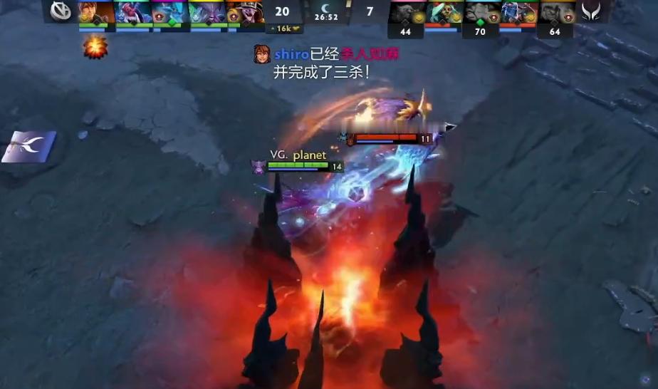 牢巴爆硬团队装伐木机站在XG脸上就是死不掉！VG扳回一城将bo3拖进决胜局！